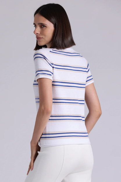 Striped SS Crew