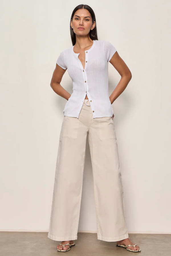 Soft Polished Wide Leg