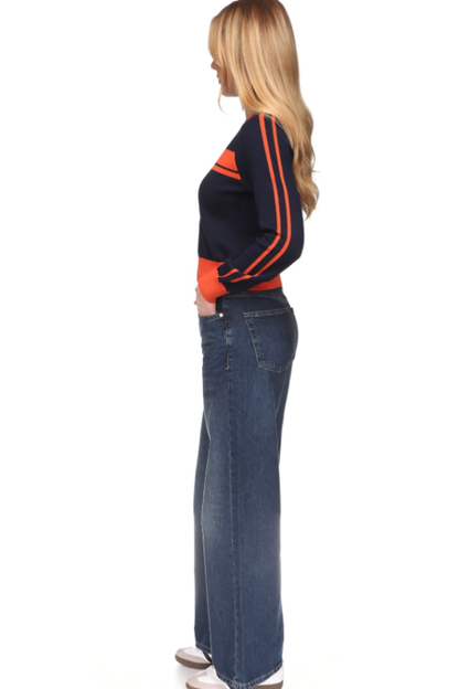 Danielle Stripe Crew