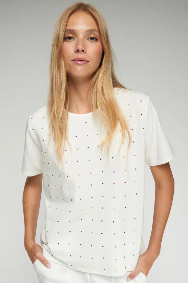 Tee W/Rhinestones