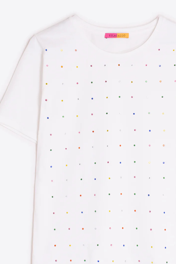 Tee W/Rhinestones