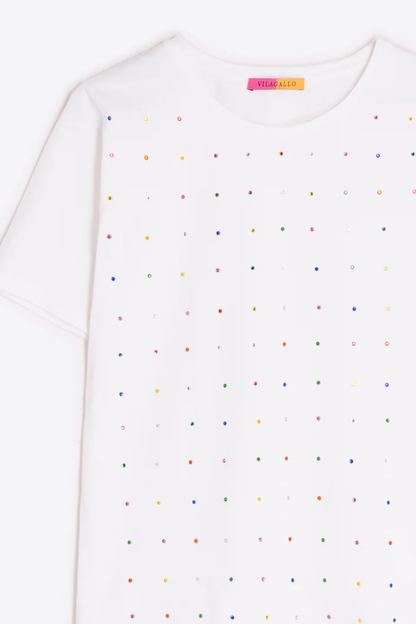 Tee W/Rhinestones