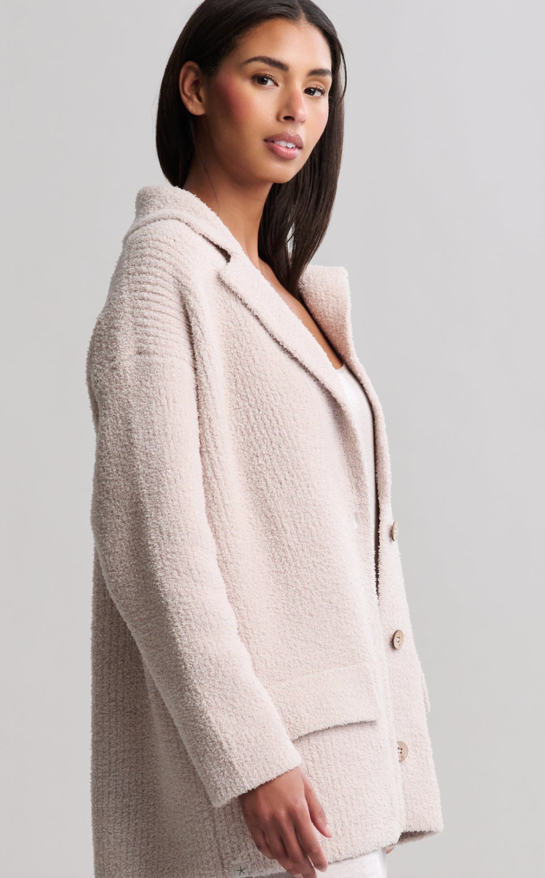 Cozy Notch Collar Blazer