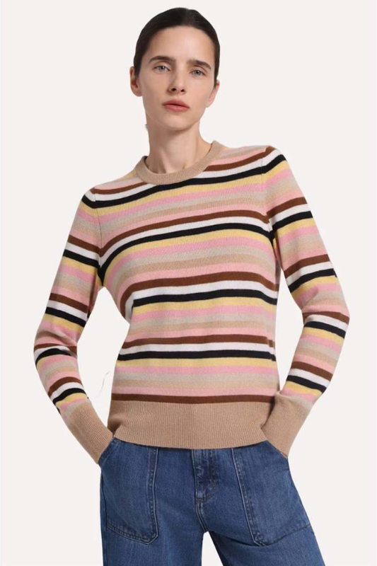LS Striped Crew
