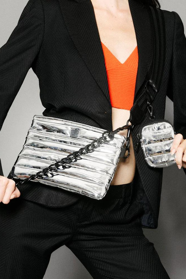 MZ Wallace - Introducing the Large Metro Belt Bag. Spacious. Versatile.  100% hands-free.