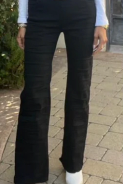 Amanda- Black Denim