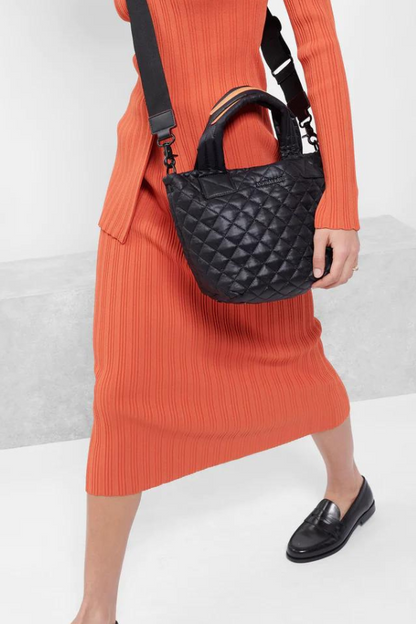XS Metro Tote Deluxe- Black